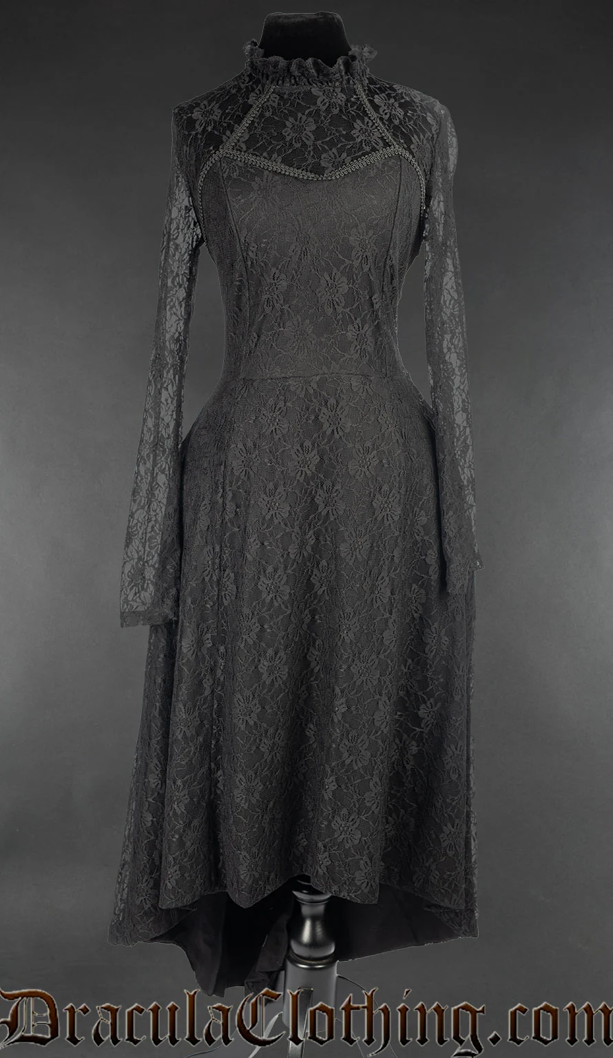 Lace Victorian Maxi Dress - Image 5