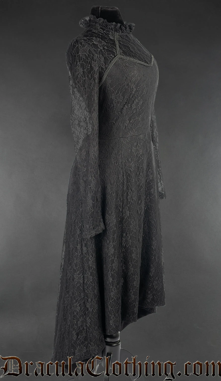 Lace Victorian Maxi Dress - Image 6