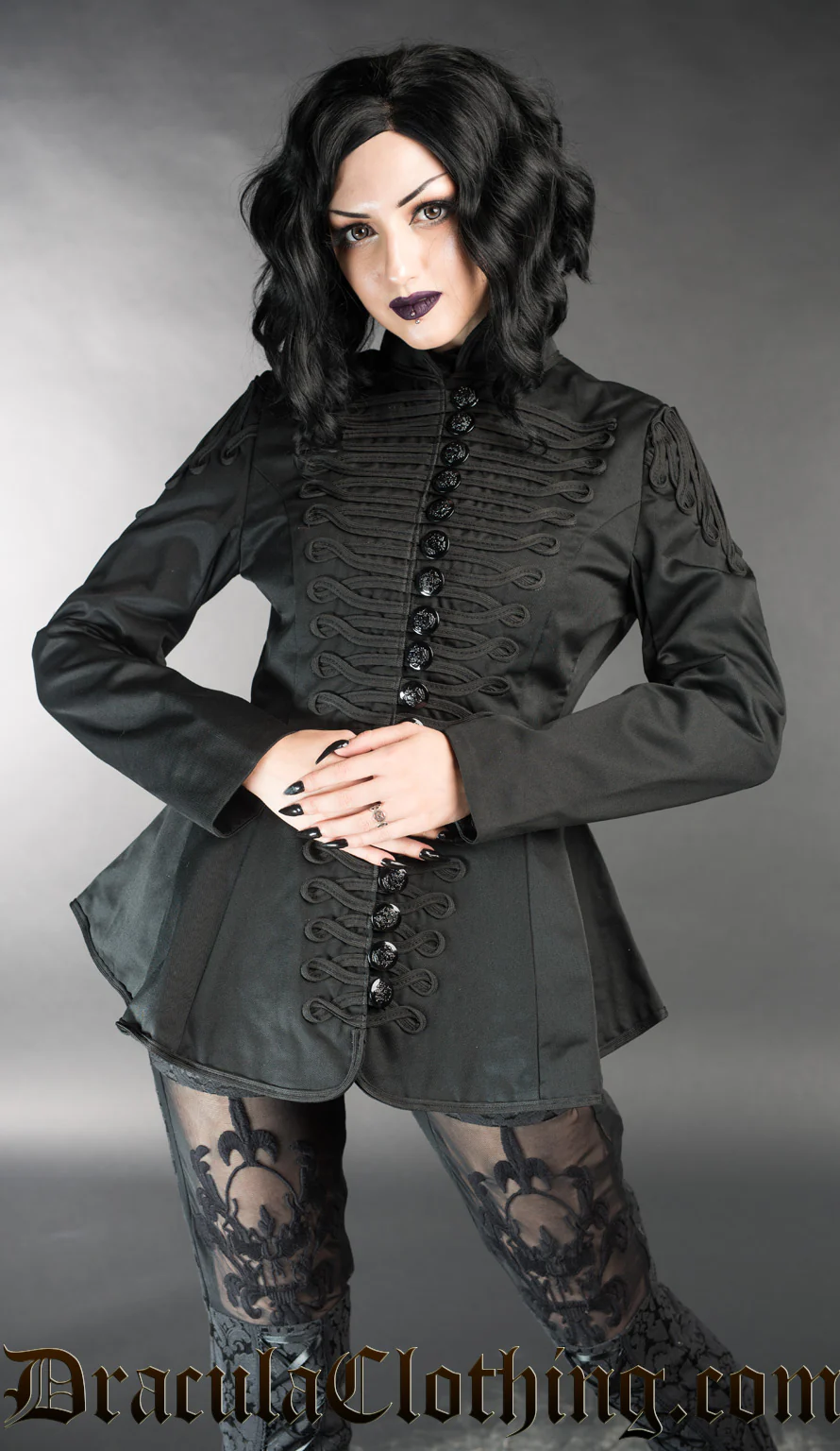 Ladies Military Jacket - Image 2