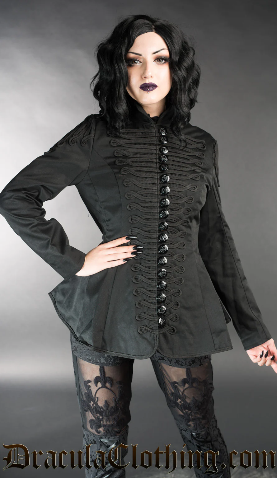 Ladies Military Jacket - Image 3