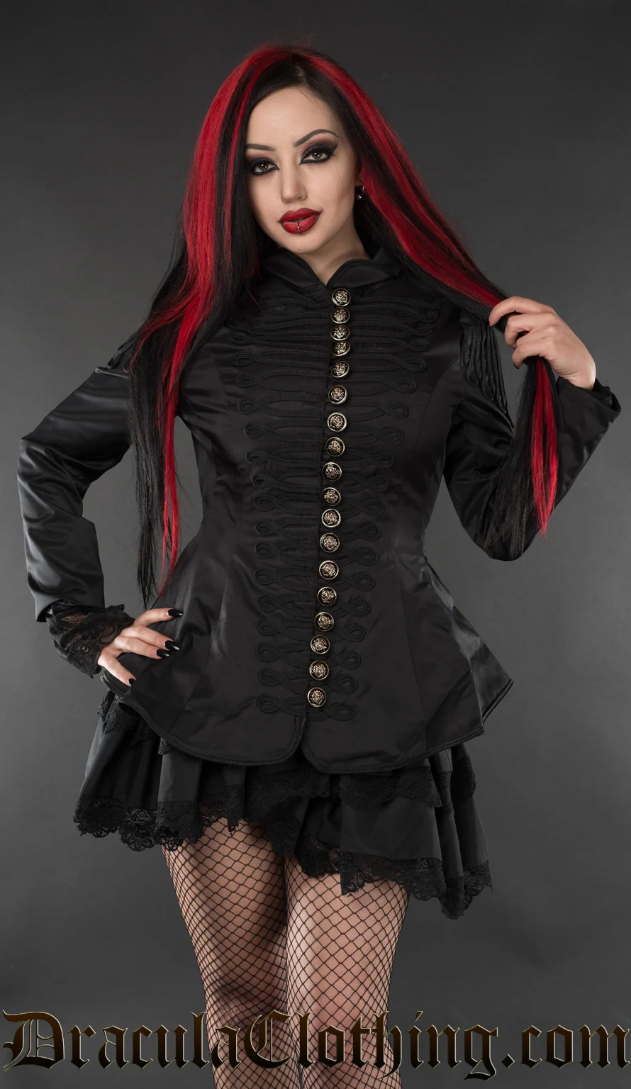 Ladies Military Jacket - Image 6