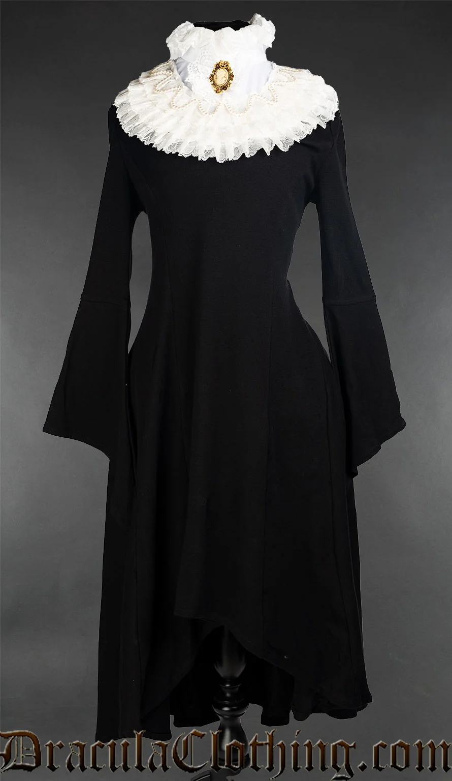 Long Bodycon Collar Dress - Image 2