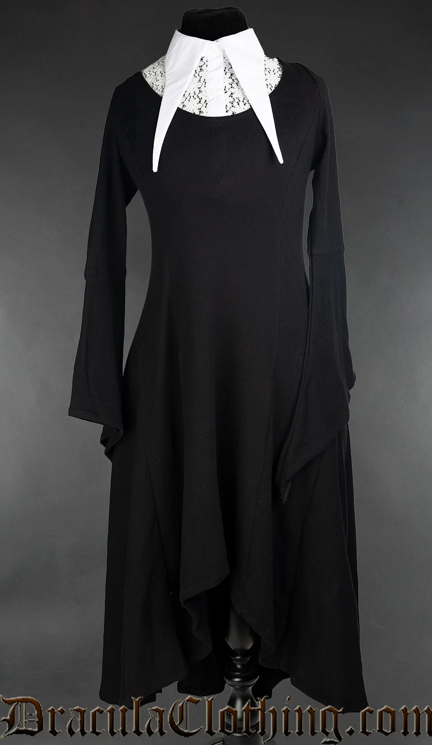 Long Bodycon Collar Dress - Image 4