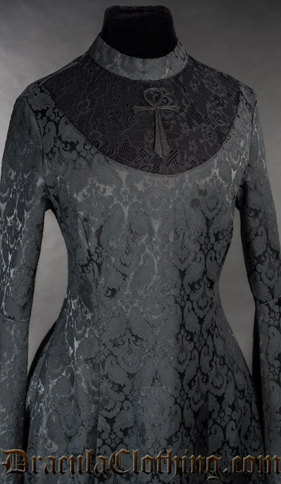 Long Brocade Ankh Dress - Image 3