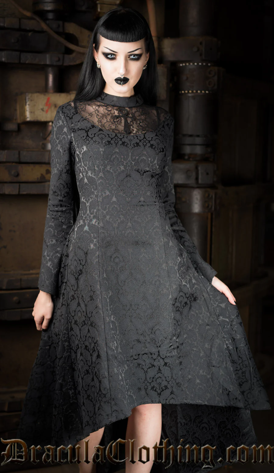 Long Brocade Ankh Dress - Image 7