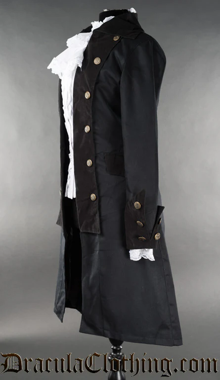 Long Female Pirate Coat - Image 2