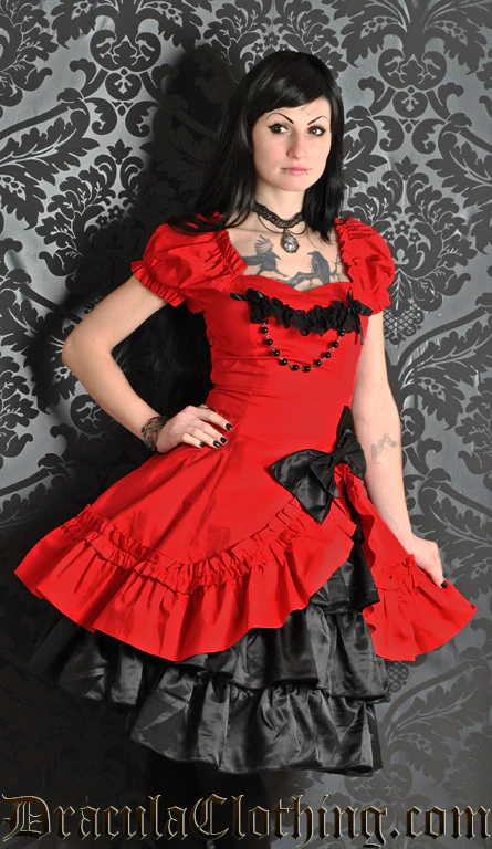 Lucretia Dress, red - Image 4