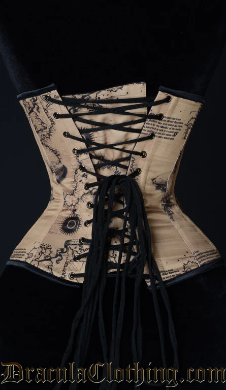 Map Clasp Corset - Image 3