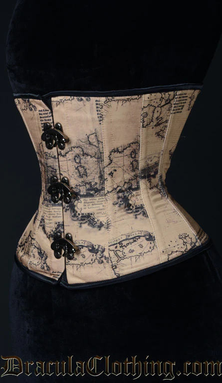 Map Clasp Corset - Image 5
