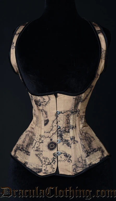 Map Shoulder Corset - Image 4