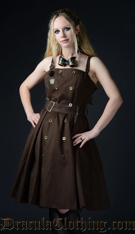 Military Steampunk Dress - Image 7