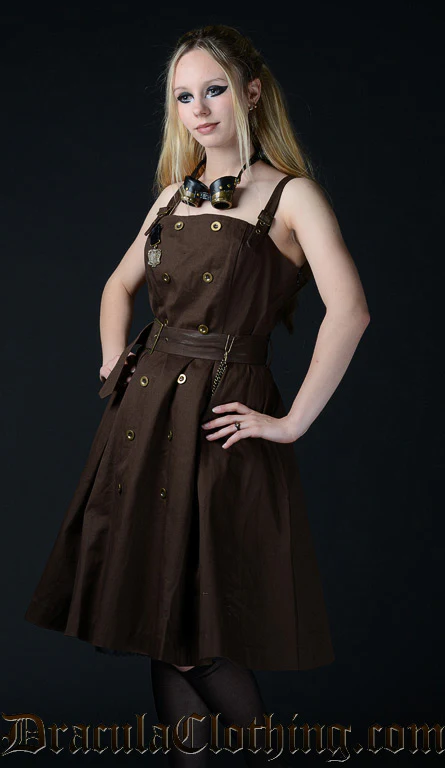 Military Steampunk Dress - Image 8