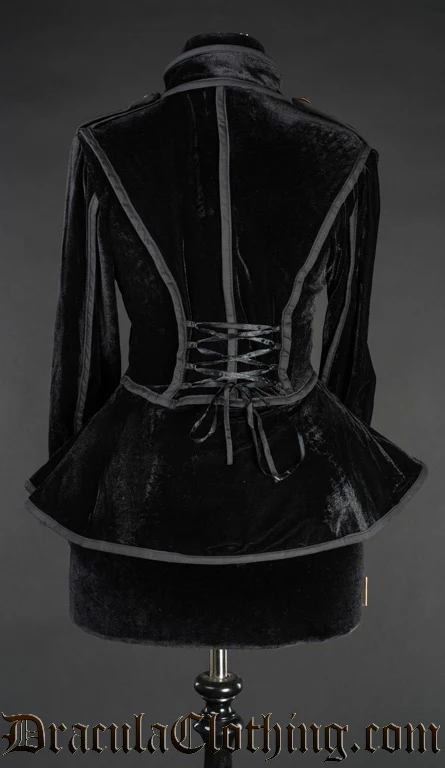 Neo Victorian Military Jacket - Image 3