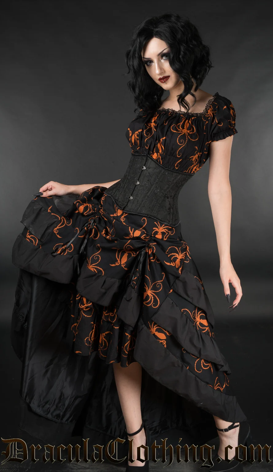 Octopus Gothabilly Dress - Image 3