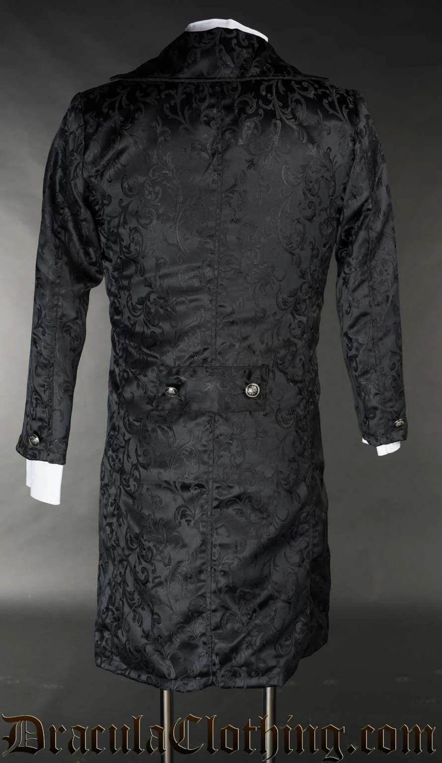 Onyx Elegant Tailcoat - Image 2