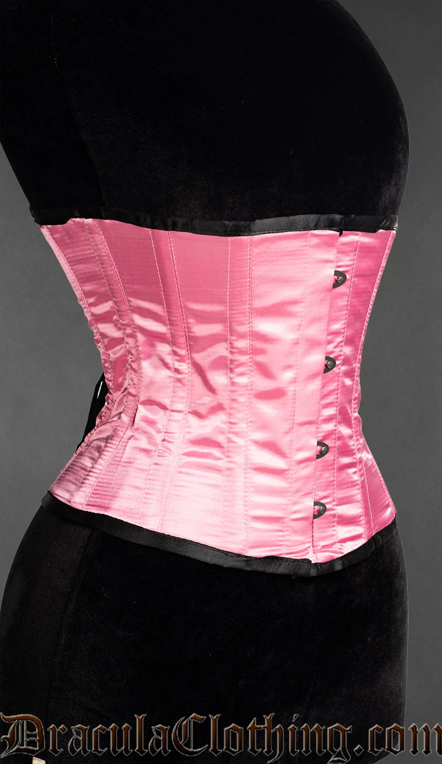 Pink Satin Waspie - Image 2