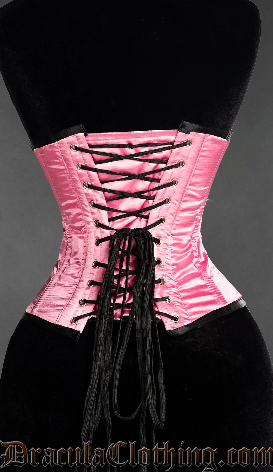 Pink Satin Waspie - Image 3