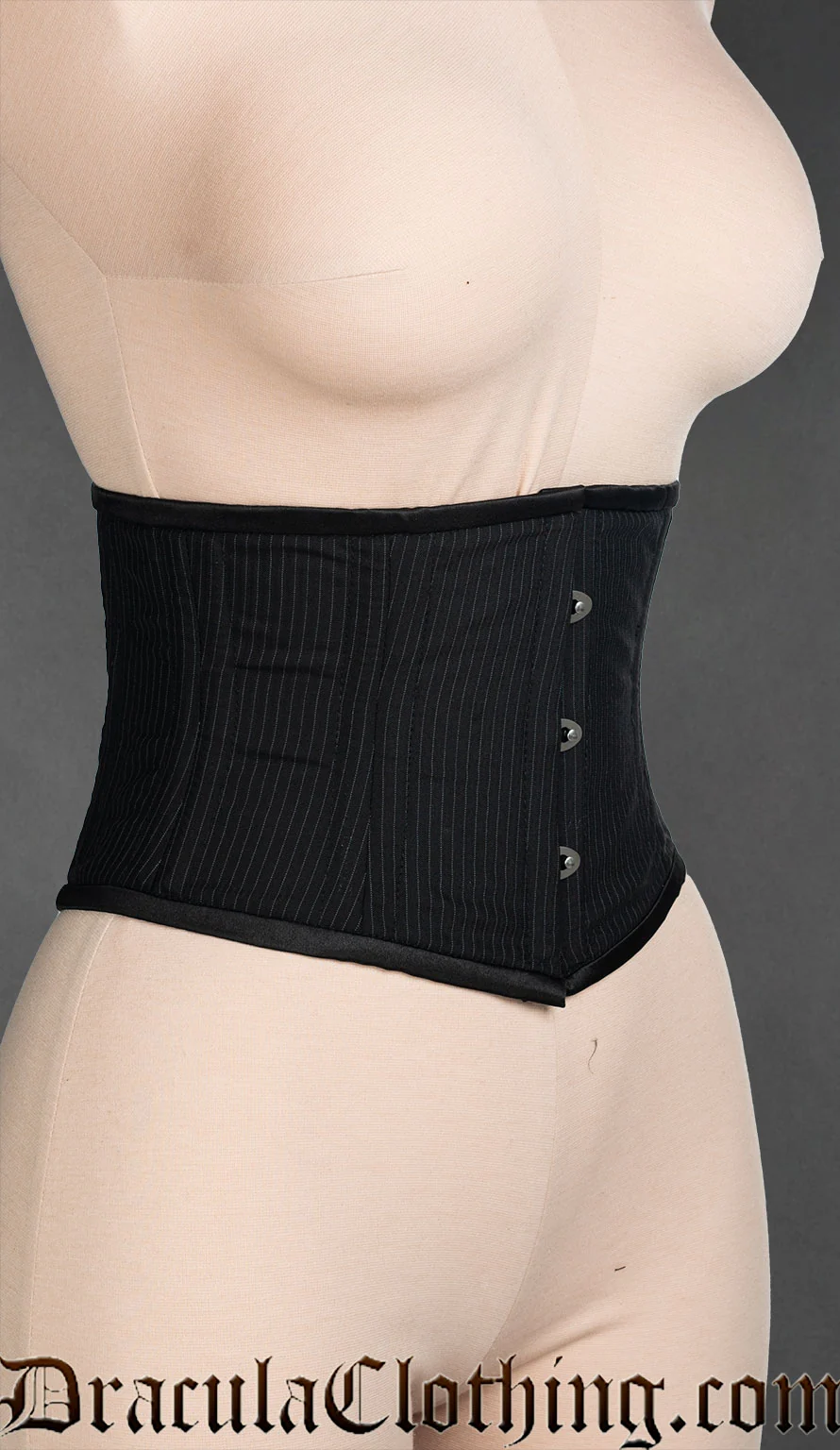 Pinstripe Laceless Corset - Image 3