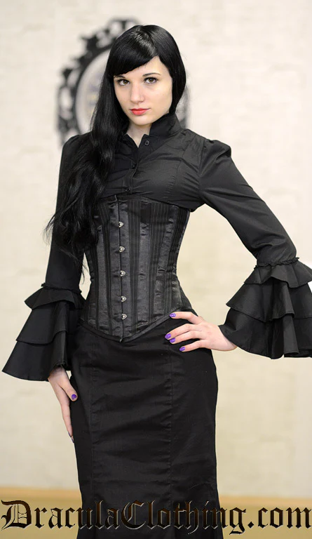 Pinstripe Striped Corset