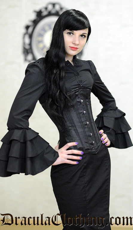Pinstripe Striped Corset - Image 2