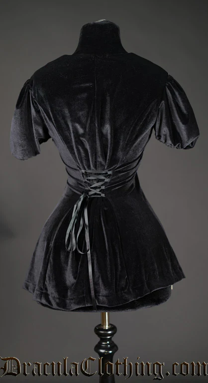 Black Velvet Tunic - Image 2