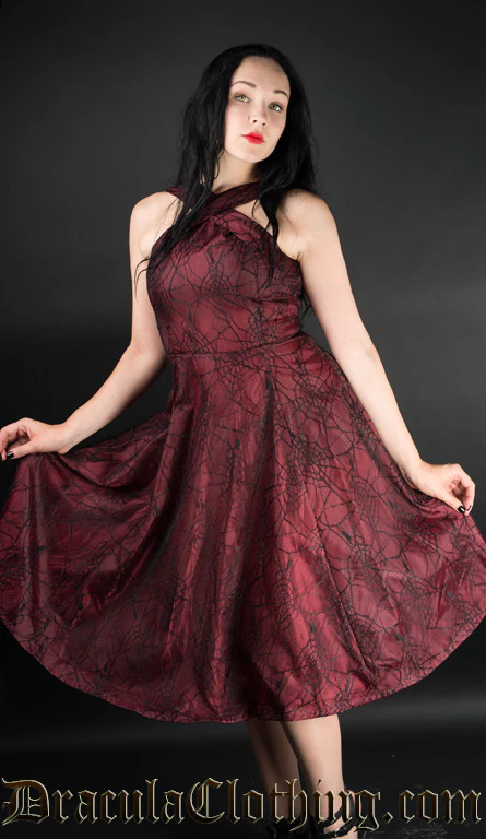 Red Spider Dress