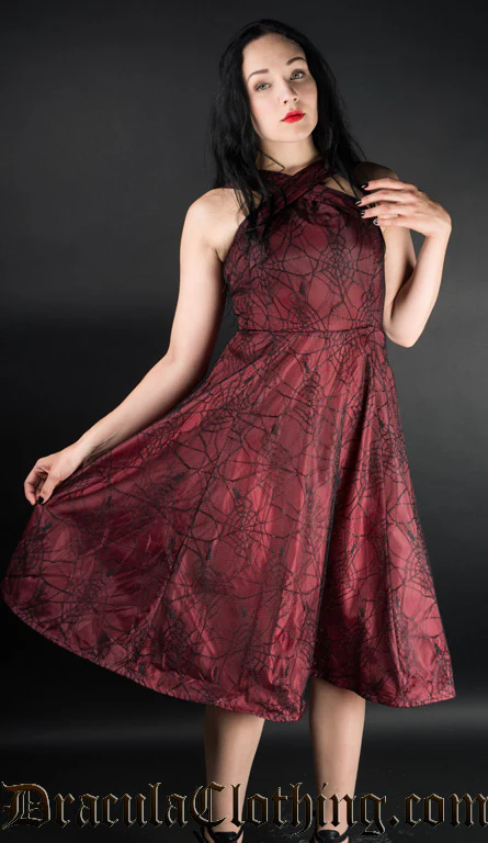 Red Spider Dress - Image 2