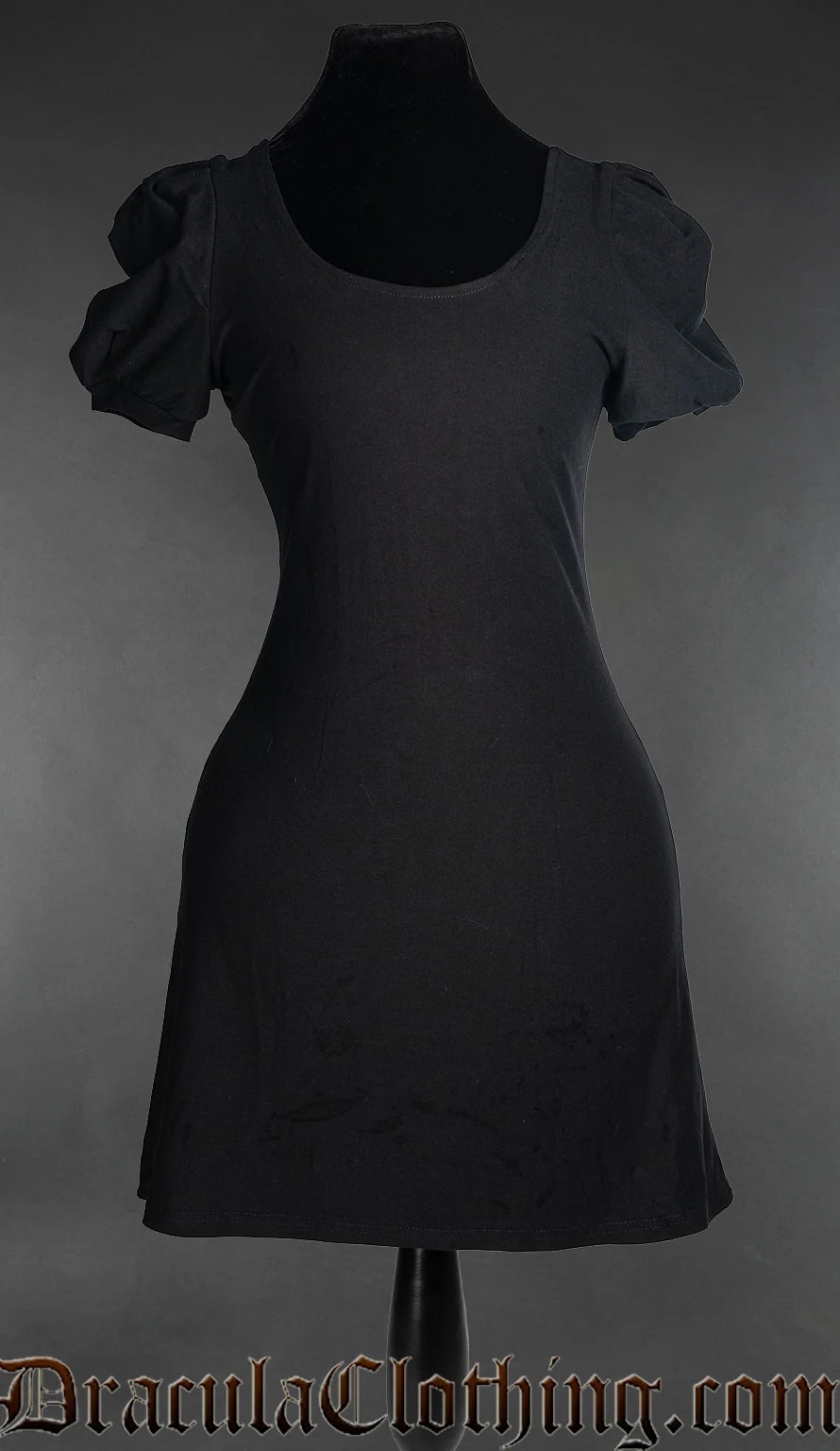 Puff Sleeve Collar Dress - Image 4