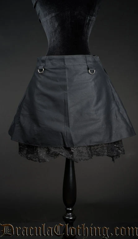 Pull Up Short Skirt - Image 2