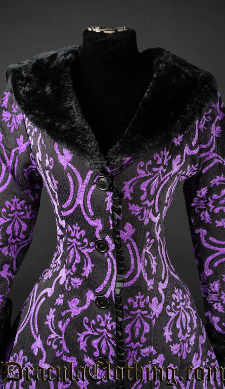 Purple Evil Princess Coat - Image 3