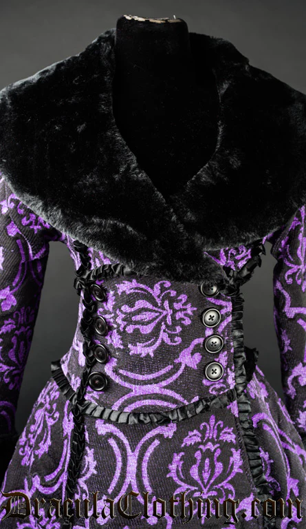 Purple Evil Queen Coat - Image 2