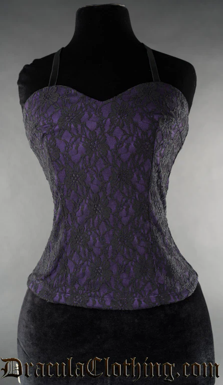 Purple Lace Blouse