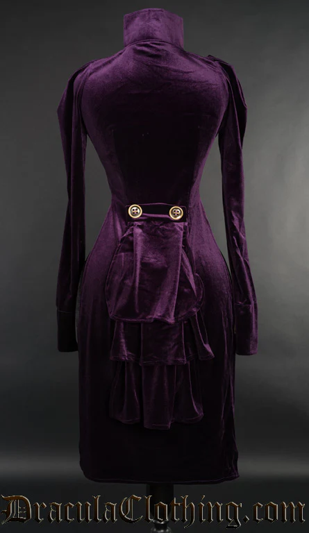 Purple Openbust Tailcoat - Image 2