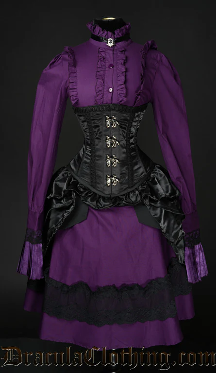 Purple Ruffle Blouse - Image 4
