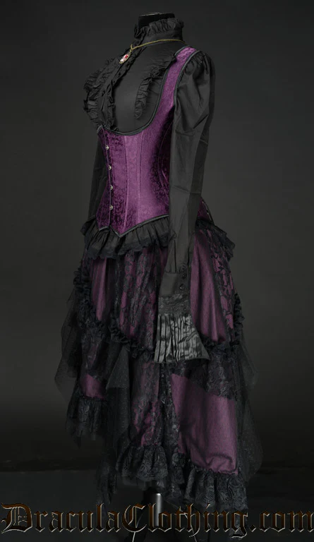 Purple Ruffle Skirt - Image 10