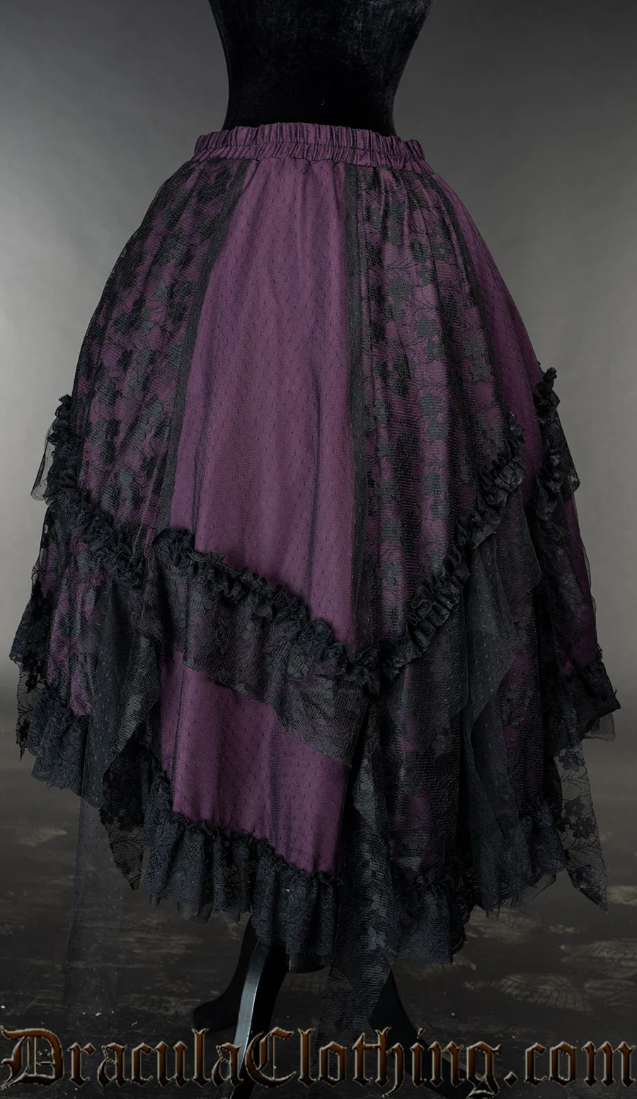 Purple Ruffle Skirt - Image 4