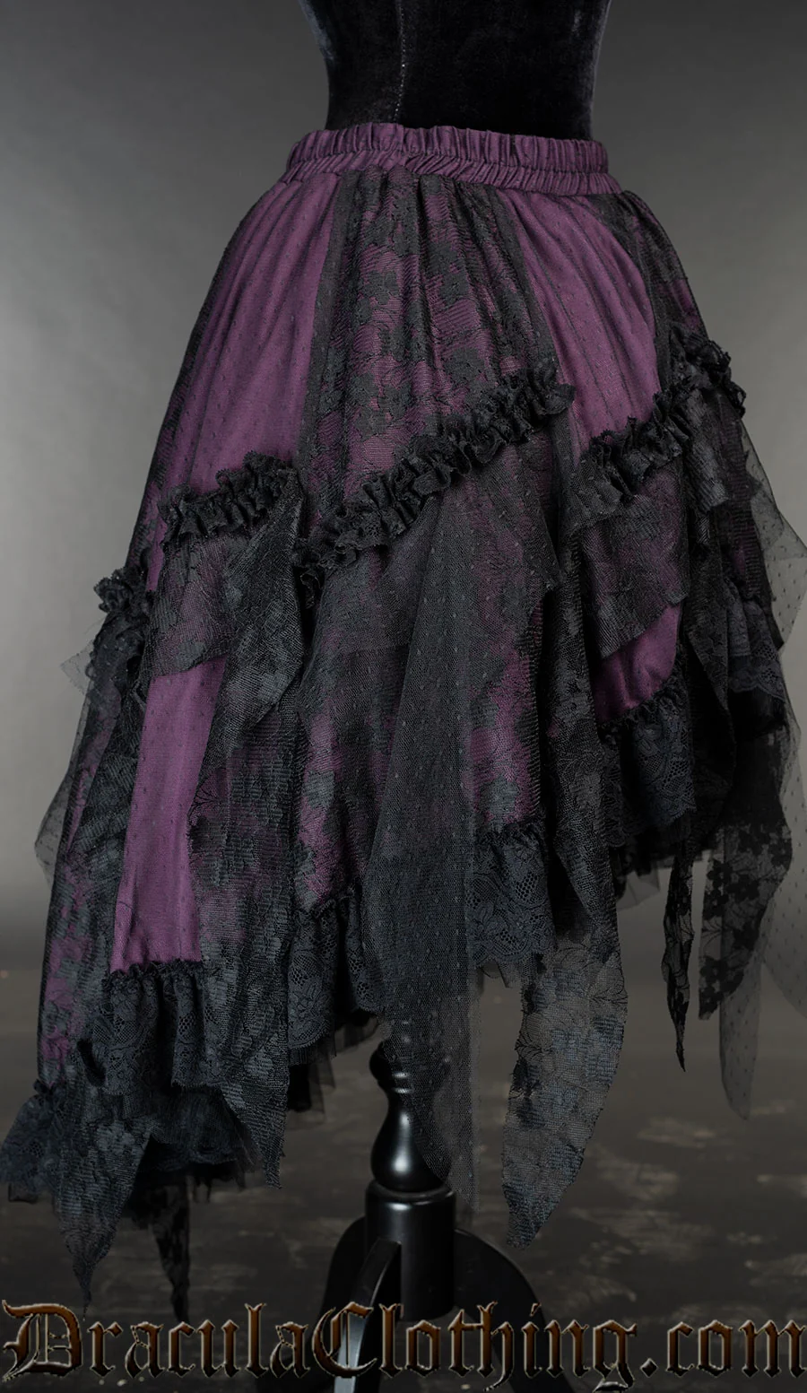 Purple Ruffle Skirt - Image 5