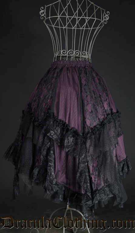 Purple Ruffle Skirt - Image 6