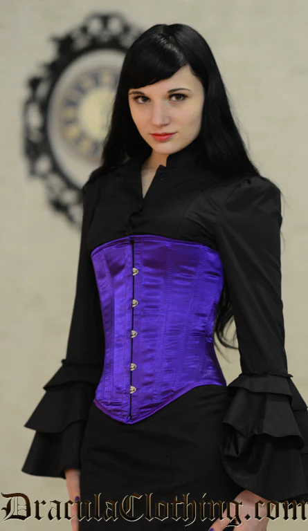 Purple Underbust Corset - Image 2
