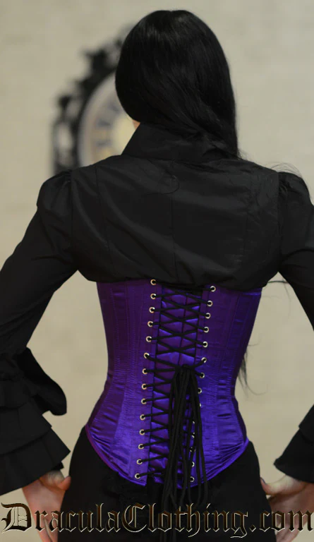 Purple Underbust Corset - Image 3