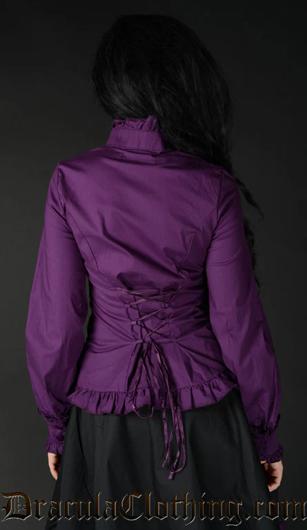 Purple Victorian Blouse - Image 2