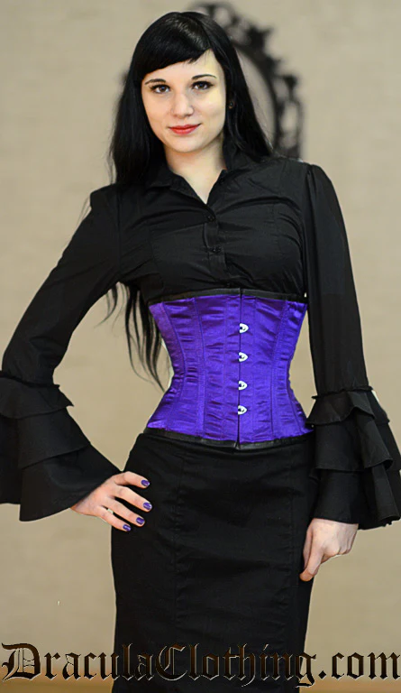 Purple Waspie Corset - Image 6