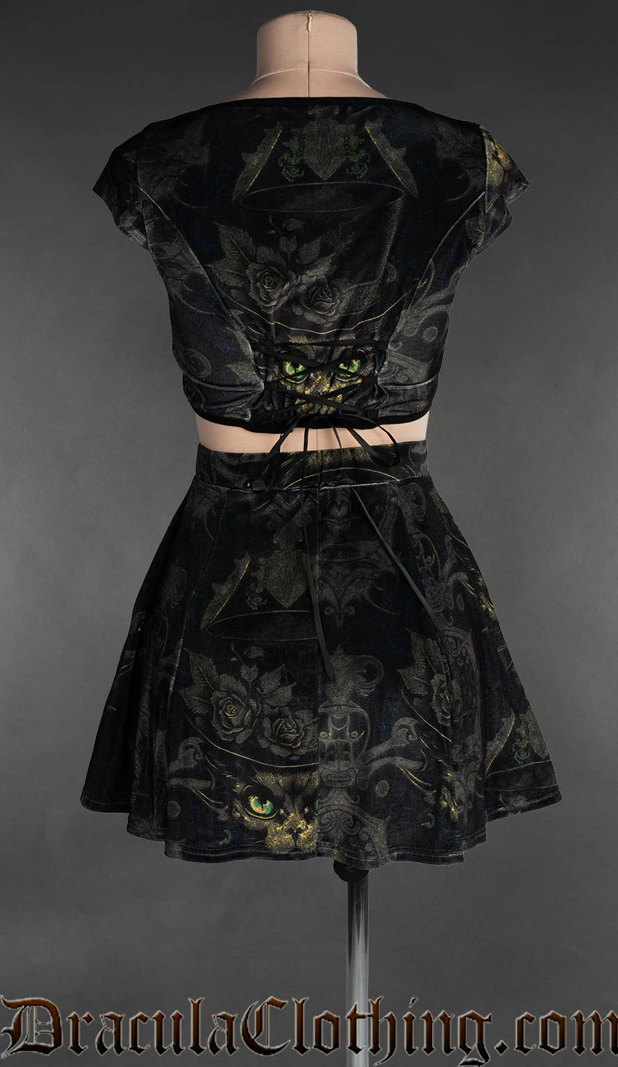 Purrfect Velvet Crop Top - Image 3