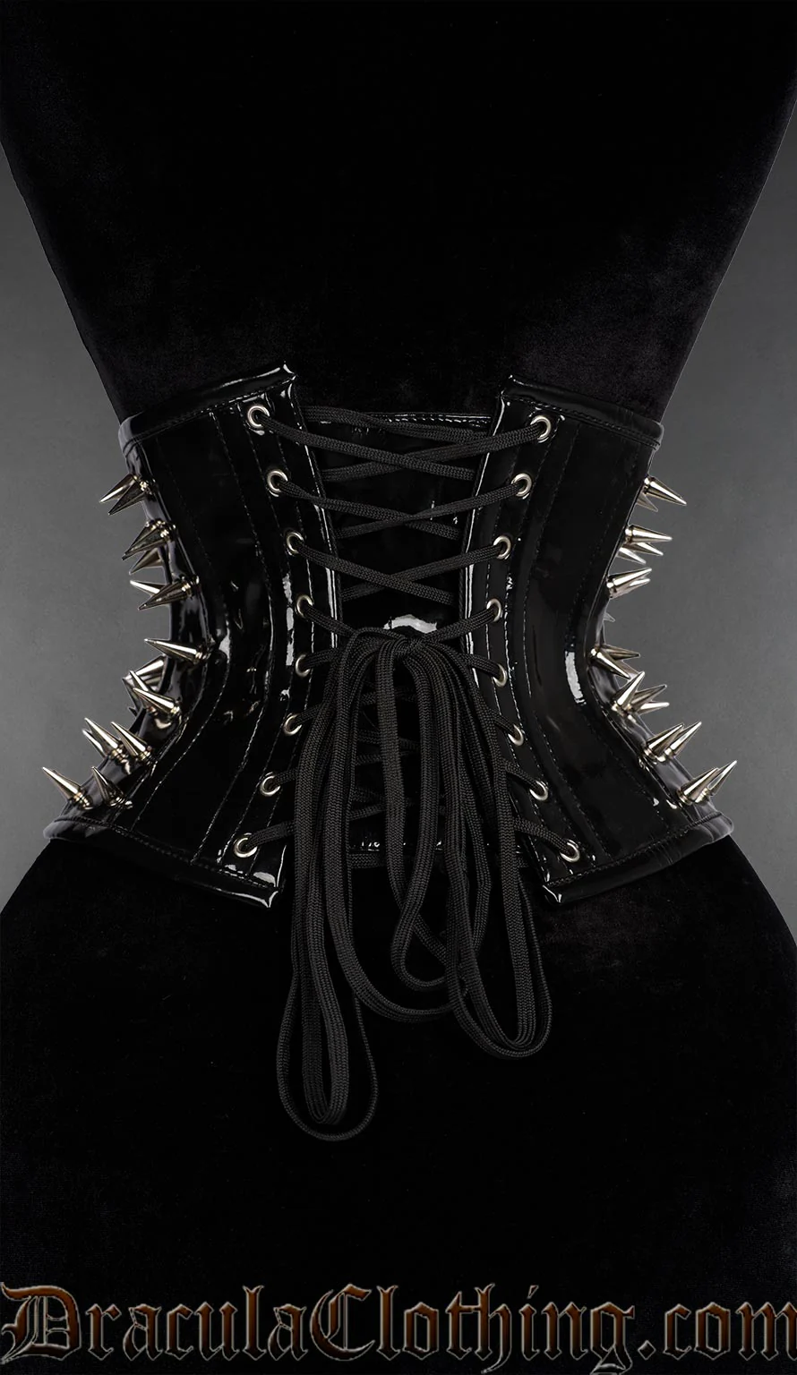 PVC Spiked Waist Cincher - Image 3