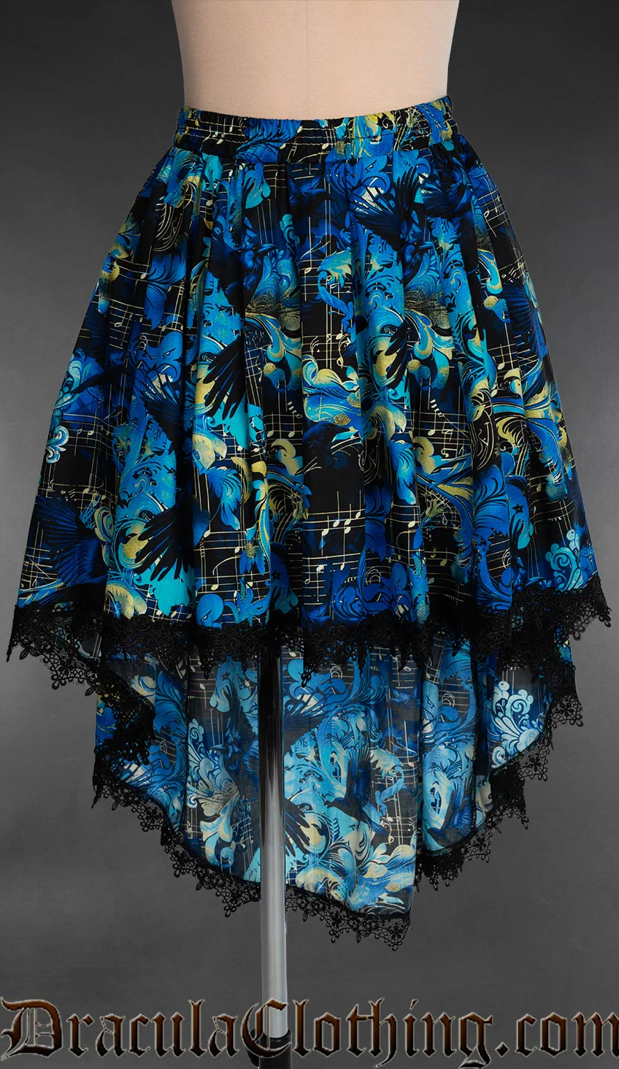 Raven Requiem High Low Skirt - Image 2