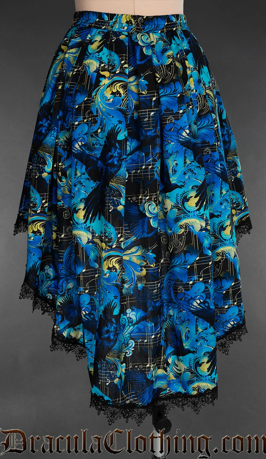Raven Requiem High Low Skirt - Image 3