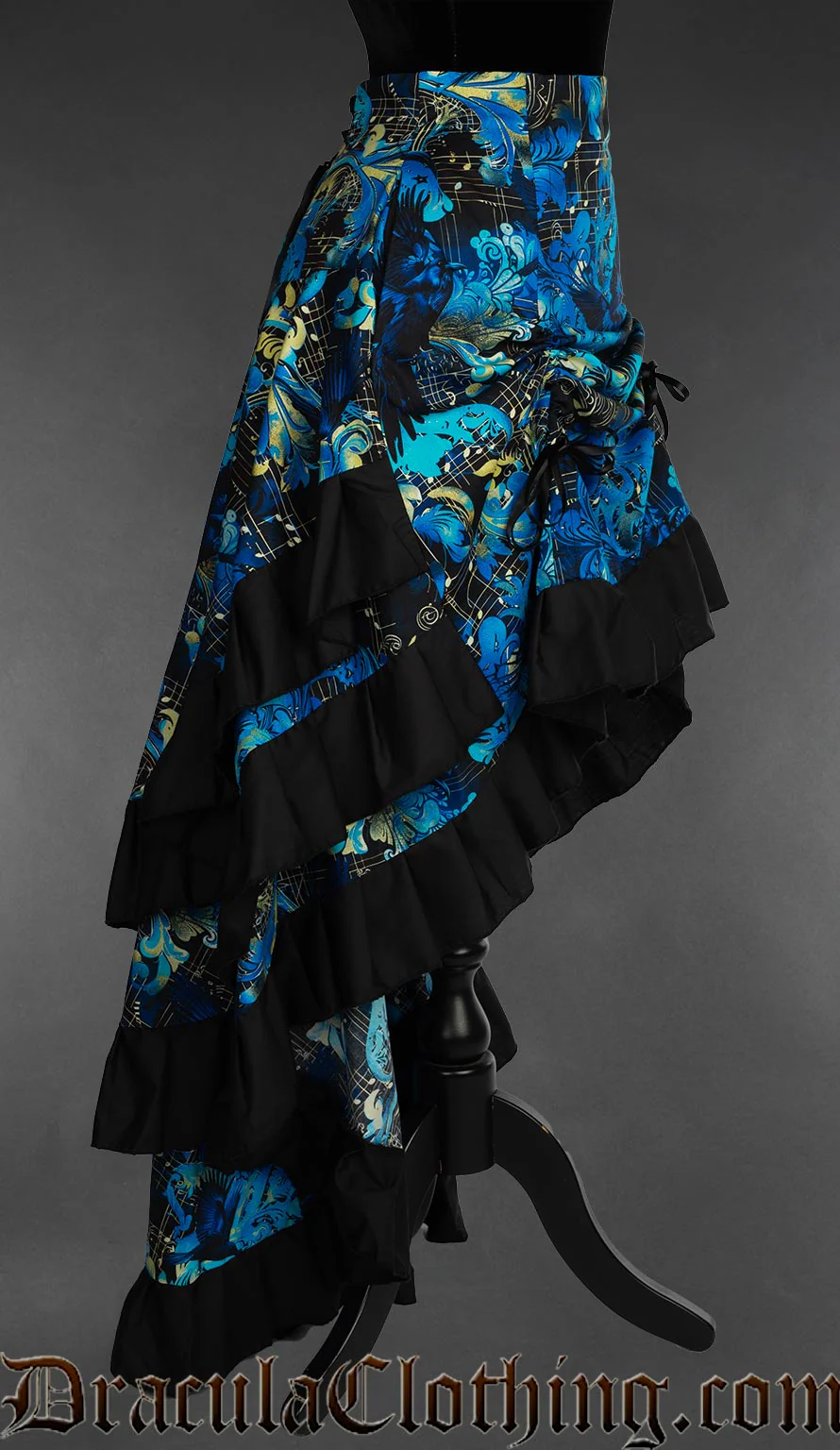Raven Requiem Layer Bustle Skirt - Image 3