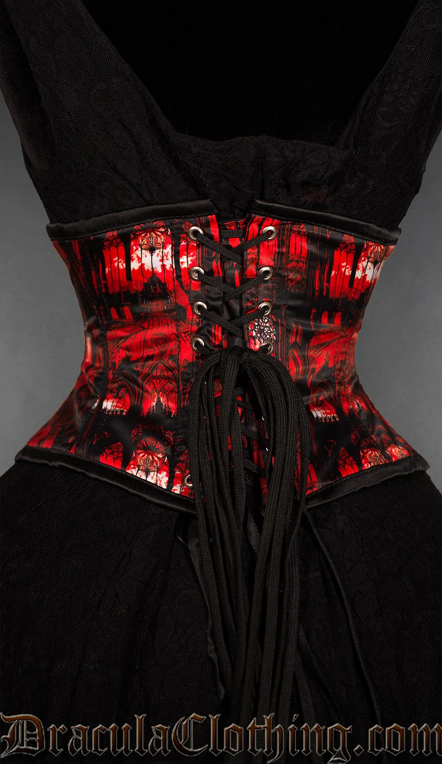 Red Cathedral Waist Cincher - Image 3