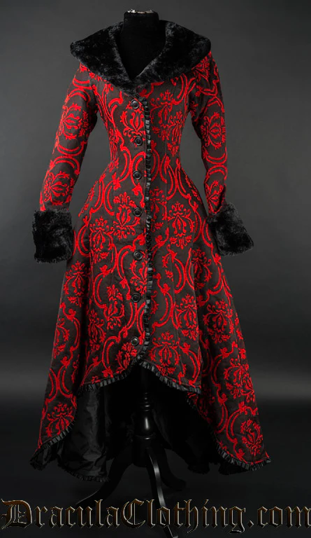 Red Evil Princess Coat - Image 4