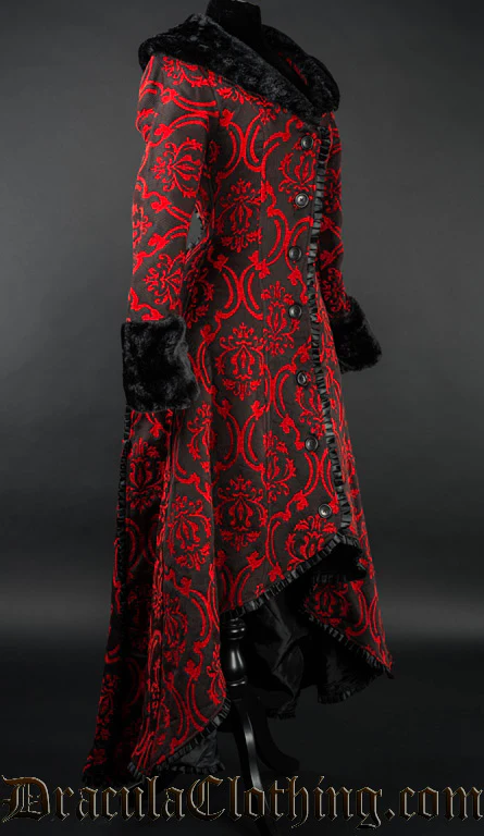Red Evil Princess Coat - Image 6